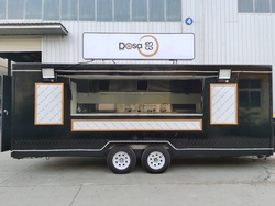 custom mobile kitchen trailer for sale